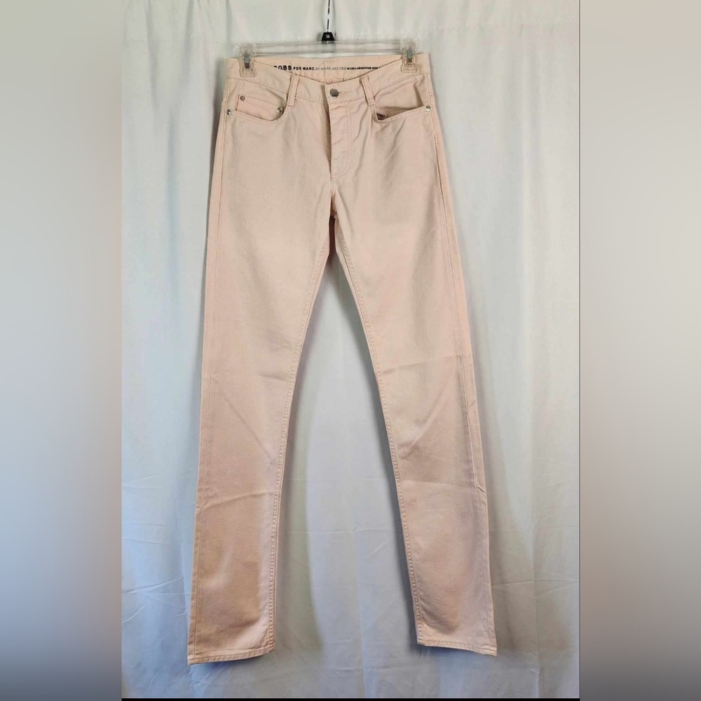 Marc Jacobs Pink Straight Leg Jeans